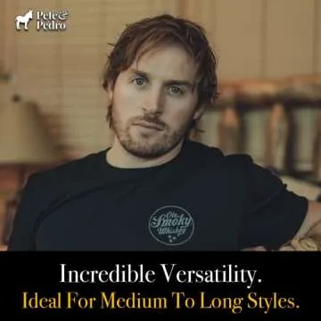 Pete & Pedro HAIR PASTE – Men’s Hair Paste with Medium Hold & Medium Shine | Semi Matte Finish Texturizing Styling Cream For Men, Great For Medium & Longer Cuts | As Seen on Shark Tank, 2 oz.