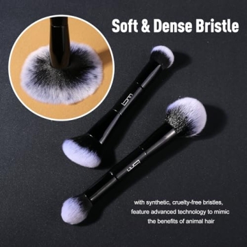 Brush Master Duo End Foundation Brushes for Flawless Makeup