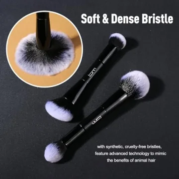 Brush Master Duo End Foundation Brushes for Flawless Makeup