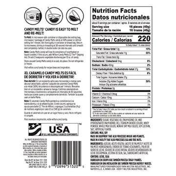 Wilton Bright White Candy Melts for Creative Baking 12 oz