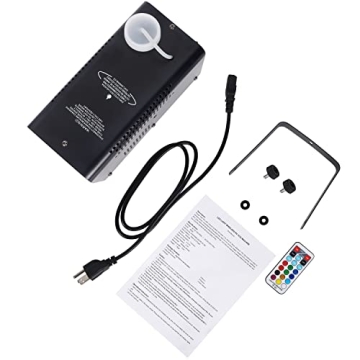 ATDAWN Smoke Machine with LED Lights for Events