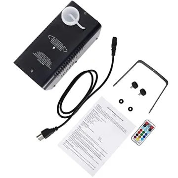 ATDAWN Smoke Machine with LED Lights for Events