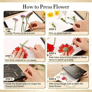 Aboofx Extra Large Flower Press for Beautiful Flower Crafts