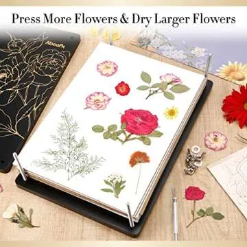 Aboofx Extra Large Flower Press for Beautiful Flower Crafts