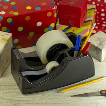 Officemate 2-in-1 Heavy Duty Tape Dispenser for Office