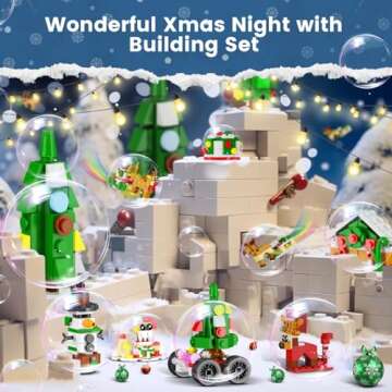 Advent Calendar 2023 - Xmas Building Toys for Kids