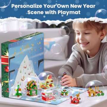 Advent Calendar 2023 - Xmas Building Toys for Kids