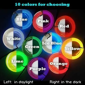 Handcrafted EL Wire Digital Camera Neon Sign in Pink