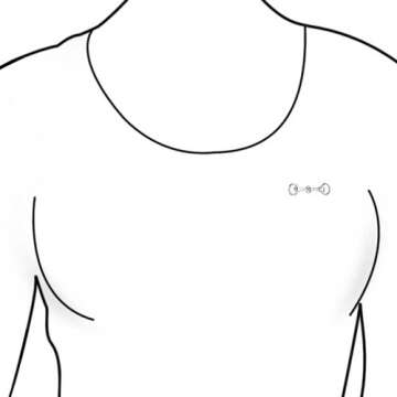 Equestrian Double Bit Brooch Pin in Sterling Silver