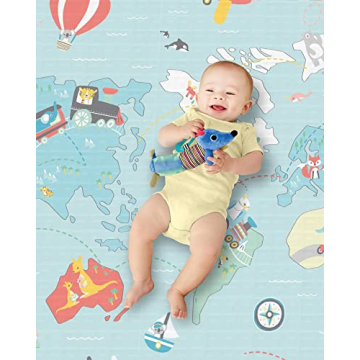 Skip Hop Reversible Foam Play Mat Safe Durable Stylish