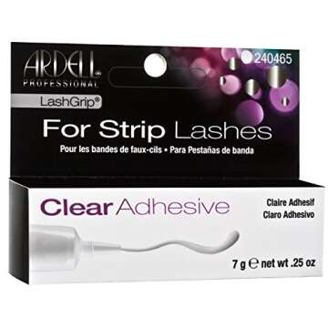 (2 Pack)-Ardell LashGrip for Strip Lashes-Clear Adhesive-.25 oz, each.
