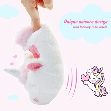 Cozy Unicorn House Slippers for Girls - LA PLAGE