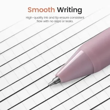 Taja Gel Pens - 6pcs 0.5mm Fine Point Pens for Writing