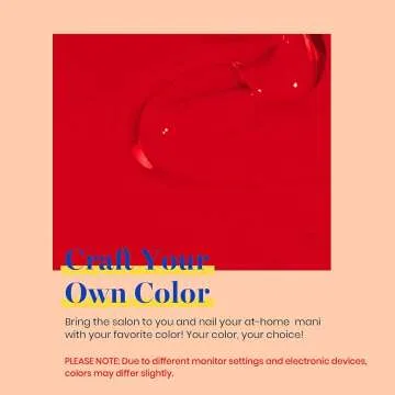 Beetles Red Gel Nail Polish 15ml for DIY & Salon