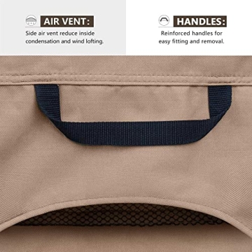 ULTCOVER Waterproof Patio Lounge Chair Covers for Protection