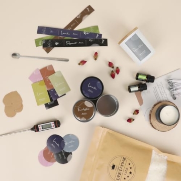 DIY Soy Wax Candle Making Kit With Scents