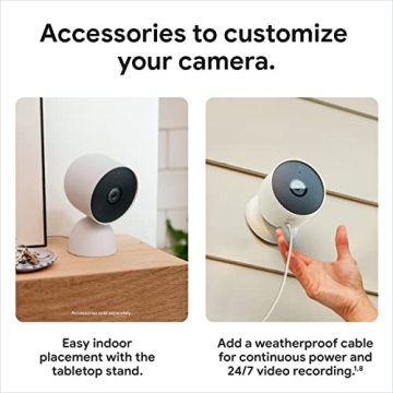 Google Nest Cam Outdoor Indoor Battery 2nd Gen