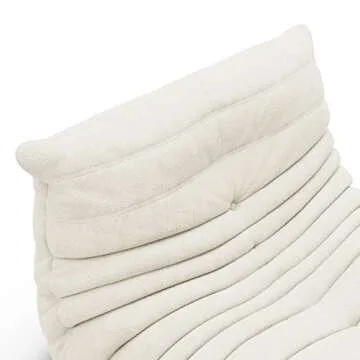 VOMXUF Sofa Oversized Armless Lounge Chair for Comfort