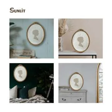 Sunlit Vintage Picture Frame - Elegant 8x10 Antique Design