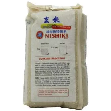 NISHIKI Premium Brown Rice - 5-Pound Gluten-Free