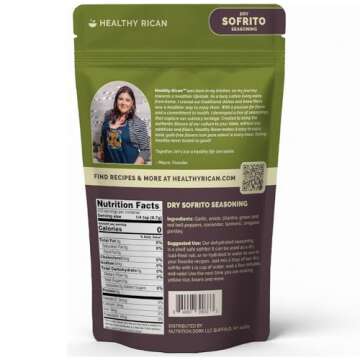 Healthy Rican Sofrito Spice Herb Seasoning Mixes Non GMO No MSG Preservatives Artificial Flavors No ...