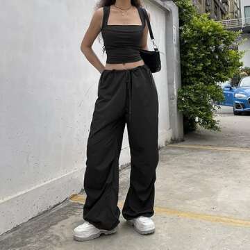Stylish YAHUIUL Cargo Pants for Women - Casual Comfort