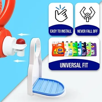 Simplation Laundry Cup Holder - 2 Pack No More Mess or Leaks