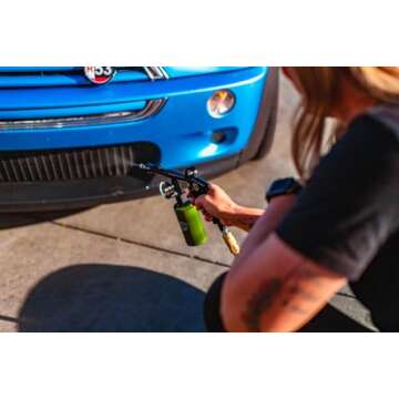 The Rag Company - Ultra Air Spray Applicator Tool – Exterior Auto Detailing; Customizable Applicator Tool; Effortless Storage; Durable Metal Design - Black