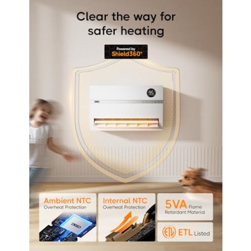 Dreo Smart Wall Heater 1500W with Remote Control