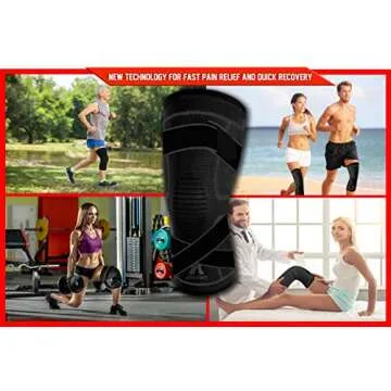 ATHLEDICT Knee Brace for Men & Women - Best Support