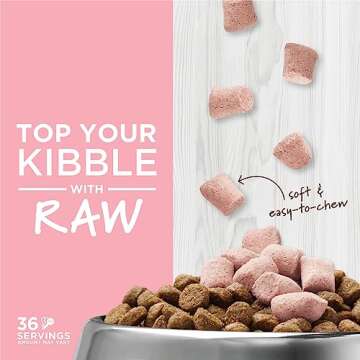 Instinct Raw Boost Mixers, Freeze Dried Cat Food Toppers with Functional Ingredients, Grain Free, Re...