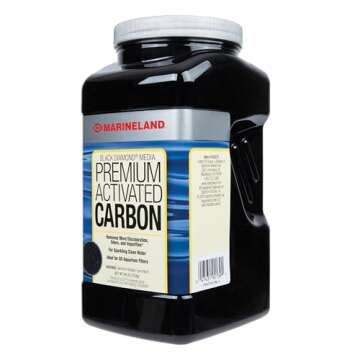 Marineland Black Diamond Premium Activated Carbon, Filter Media For Aquariums, 40 Ounces