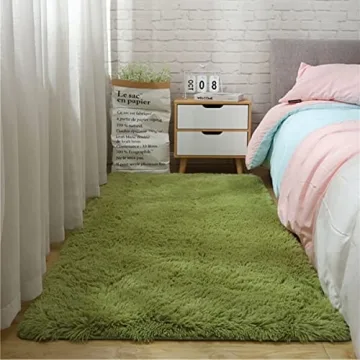 Cozy Soft Plush Shaggy Area Rug for Kids Bedroom