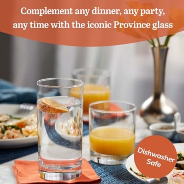 Libbey Province Elegant Glass Set of 16 for All Occasions