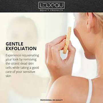LeBeau Compressed Facial Sponges - Eco-Friendly Cleansing