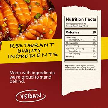 Momofuku Soy Sauce by David Chang, 8 Ounces - Organic Chef Made for Ultimate Umami