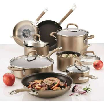Circulon 13-Piece Hard-Anodized Cookware Set