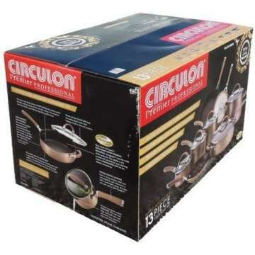 Circulon 13-Piece Hard-Anodized Cookware Set