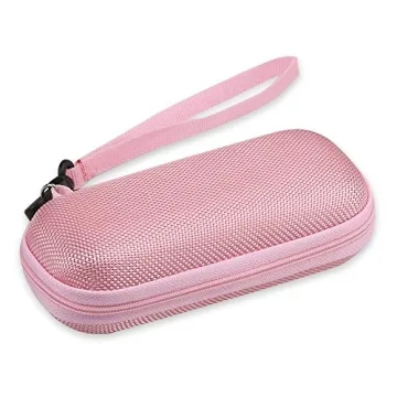 AGPTEK Carrying Case - Durable EVA Storage for Electronics, Pink