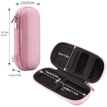 AGPTEK EVA Zipper Carrying Case for MP3 Players and More