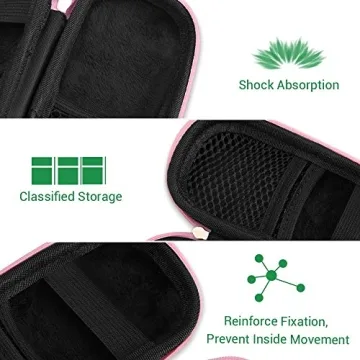 AGPTEK EVA Zipper Carrying Case for MP3 Players and More