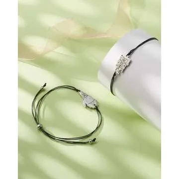 VIMIEW Couples Matching Bracelets for Friends and Lovers