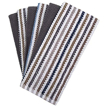 Premium Kitchen Towels (16"x26", 6 Pack) | Absorbent Cotton Set