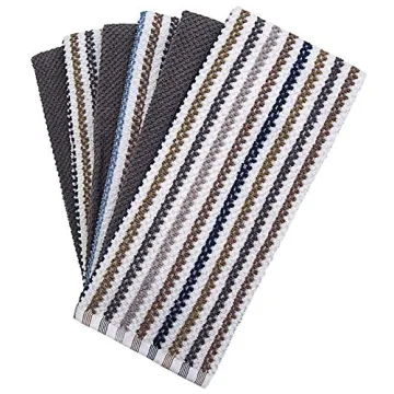 Premium Kitchen Towels (16"x26", 6 Pack) | Absorbent Cotton Set