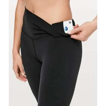 LULULEMON Align Crop 21" Black Size 6