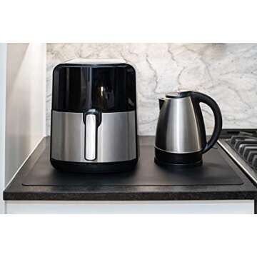 GASARÉ, Set of 2, Extra Large, Thick, Silicone Mats for Kitchen Counter, Heat Resistant Mats, Count...