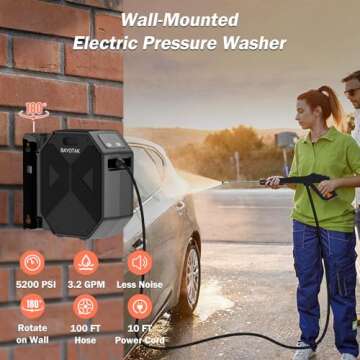BAYOTAK Electric Pressure Washer: Ultimate Cleaning Solution