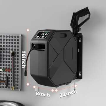 BAYOTAK Electric Pressure Washer: 5200 PSI Wall Mounted