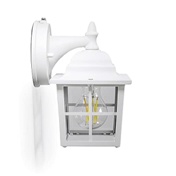 Stylish CORAMDEO French Pane Outdoor Light for Porch