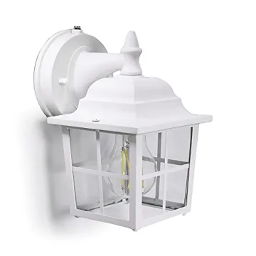 Stylish CORAMDEO French Pane Outdoor Light for Porch